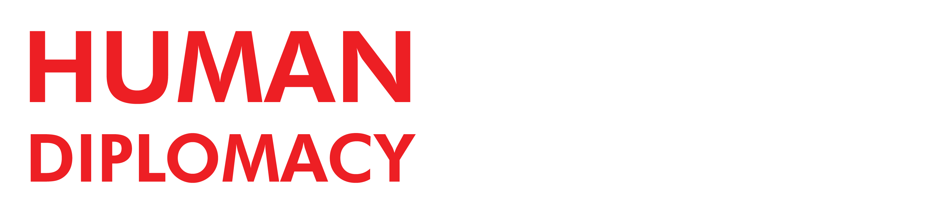 Human Diplomacy